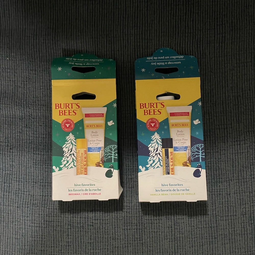 Burts Bees gift set